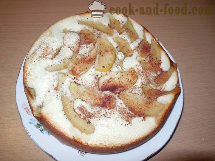 Sulīgs ābolu pīrāgs multivarka ar kanēli un ingveru - kā padarīt ābolu pīrāgs multivarka, soli pa solim recepti ar fotogrāfijām.