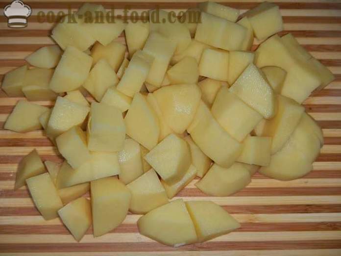 Dārzeņu sautējums ar kartupeļiem un kāpostiem, kas multivarka, katlā vai pannā. Recepte, kā padarīt dārzeņu sautējums - soli pa solim ar fotogrāfijām.