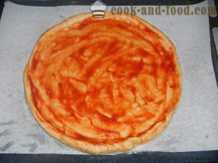 Pašmāju pica krāsnī - soli pa solim receptes ar fotogrāfiju gardas picas rauga mīklu