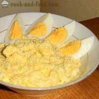 Tasty auksts ēdiens uz svētku galda: siers, ķiploks, ola, majonēze - kas varētu būt vieglāk (recepte ar foto)