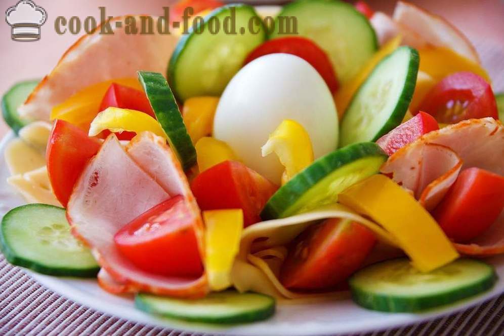 Vitamīns sprādziens: salāti dārzeņpiparu - video receptes mājās