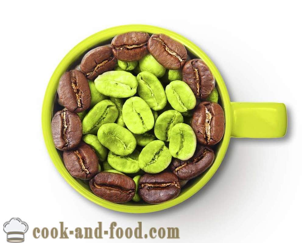 Kā sagatavot dzērienu no zaļās kafijas pupiņas - video receptes mājās