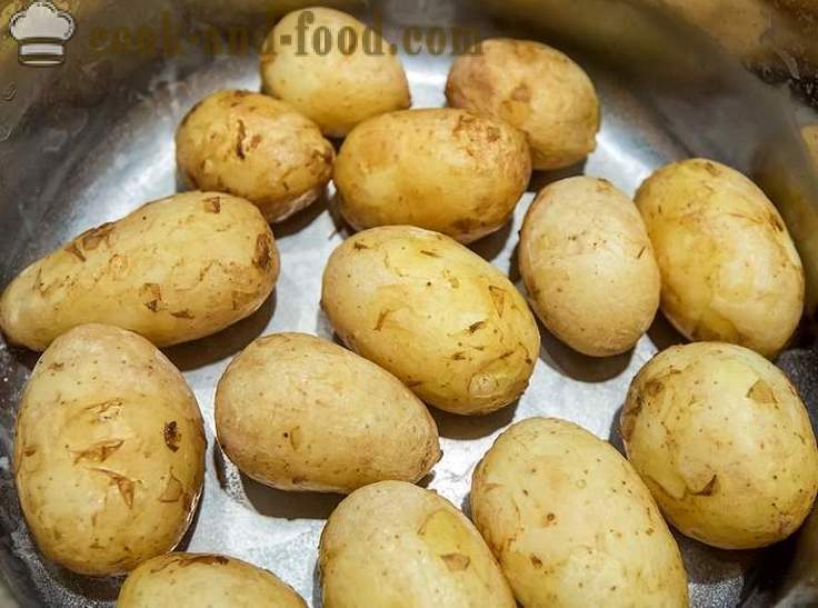 Bakalaura vakariņas: trīs oriģināliem ēdieniem jaunie kartupeļi - video receptes mājās