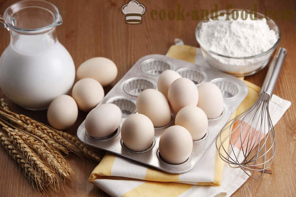 Pulverveida olas vietā olas. Receptes - Receptes mājās