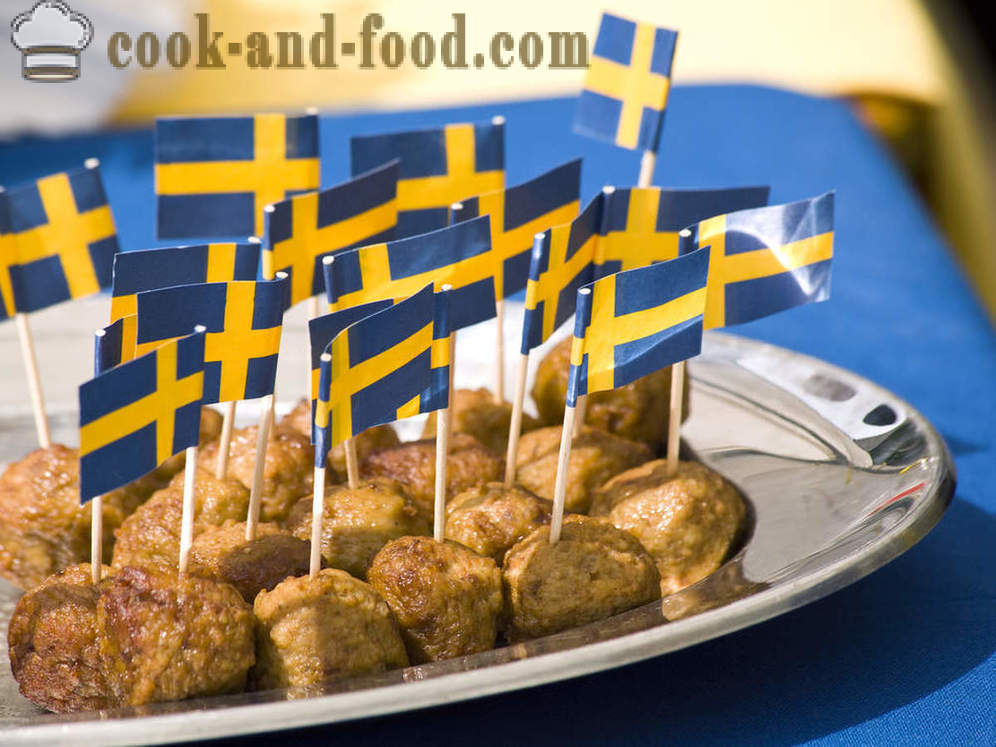 Zviedrija Karlsson mīļākie kotletes un saldie zirņi zupa - video receptes mājās